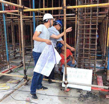 桂華分公司：堅(jiān)守崗位，端午節(jié)建設(shè)工地不停歇