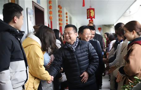 【開(kāi)工大吉】新年新氣象！公司領(lǐng)導(dǎo)班子向干部職工拜年