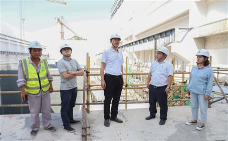 何勇到生活垃圾焚燒處理項(xiàng)目開(kāi)展國(guó)慶節(jié)前安全生產(chǎn)大檢查