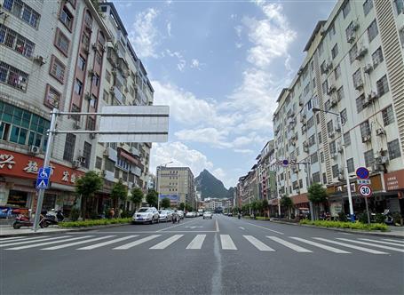 桂金分公司承建的河池市金城江城區(qū)金福路通過聯合復驗