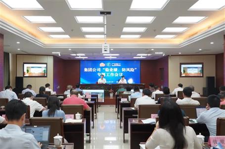 集團(tuán)公司“穩(wěn)業(yè)績、防風(fēng)險(xiǎn)”專題工作會(huì)議召開