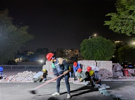 【奮戰(zhàn)四季度·決勝全年穩(wěn)】冶建基礎(chǔ)分公司項目：大干快上 全力沖刺