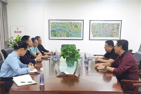 賴海標(biāo)、陶禮智到柳州祥云集團(tuán)座談交流